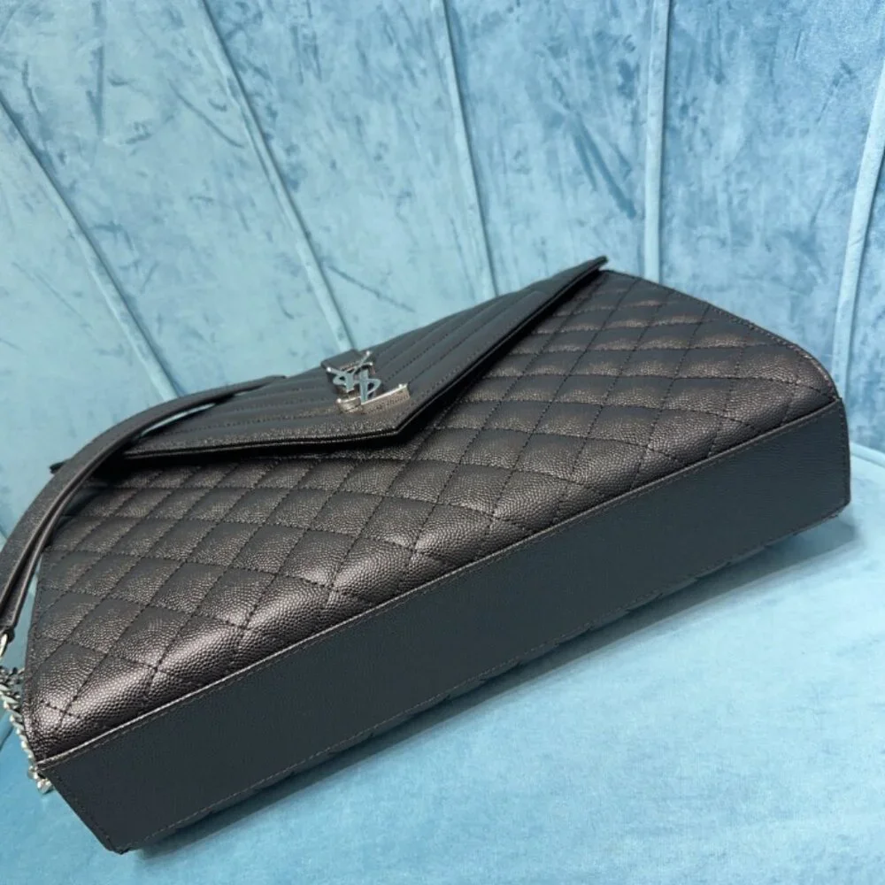 Yves Saint Laurent Large Envelope Two-way Bag - Picture 5 of 9